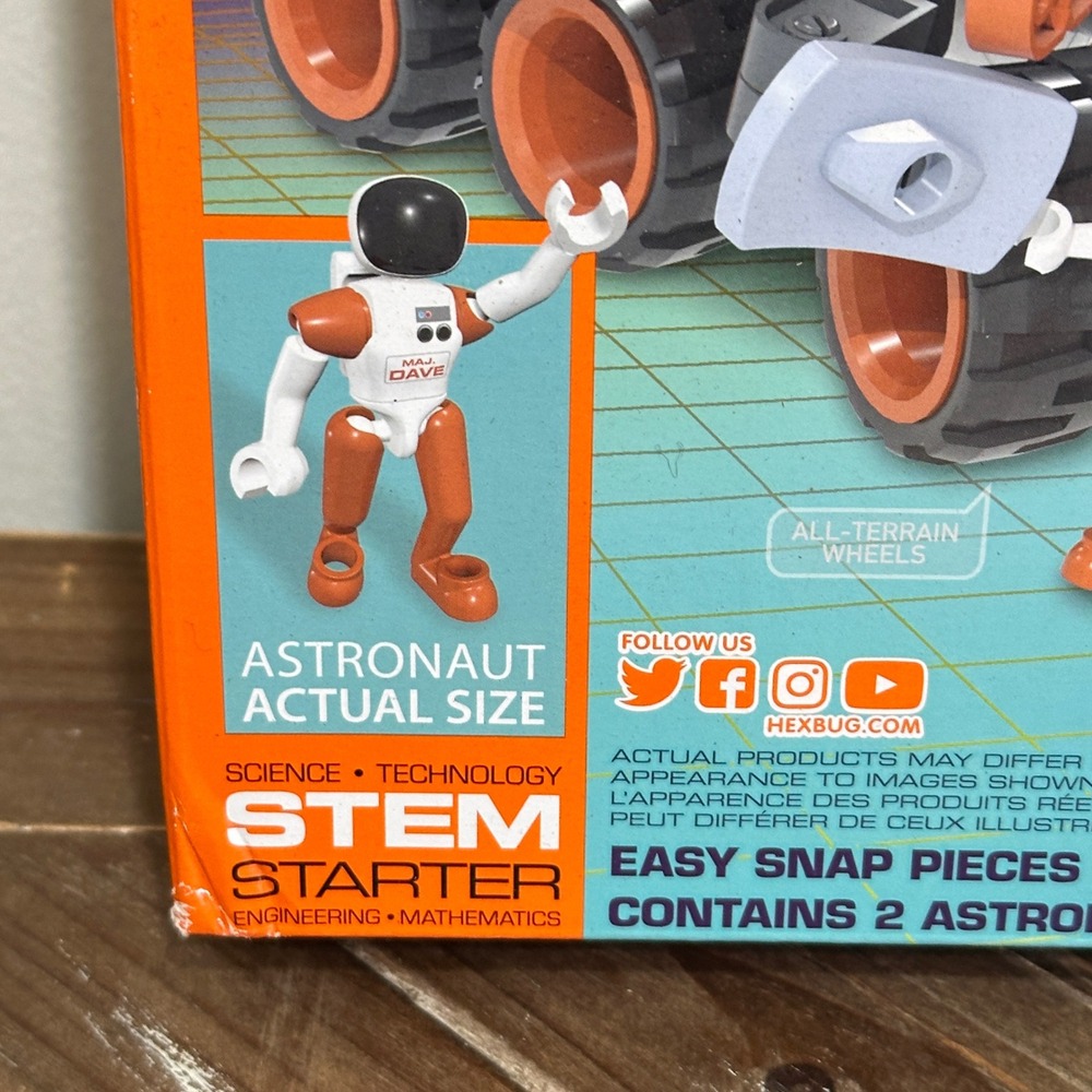 NEW Hexbug VEX Robotics Mobile Lab Explorer Construction Kit Space Toy STEM - Picture 4 of 9